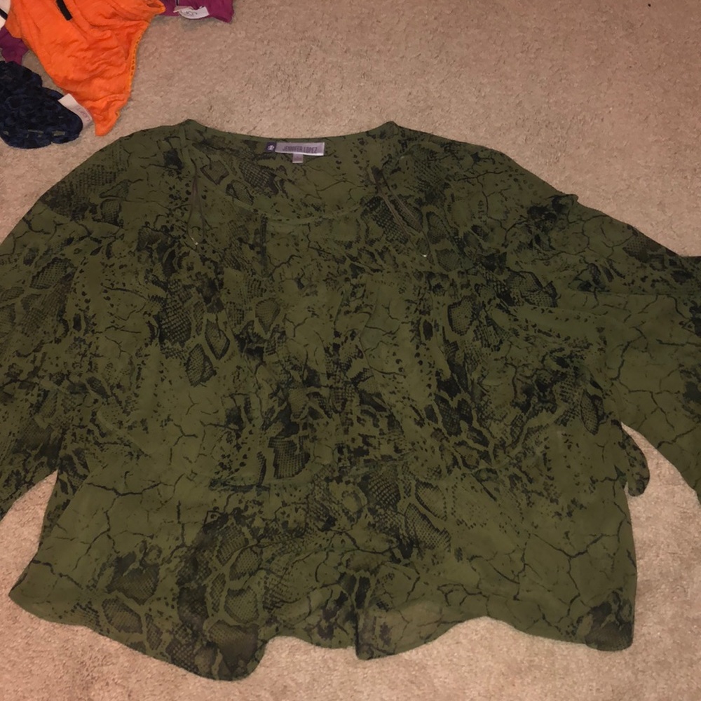 SnakeSkin Blouse